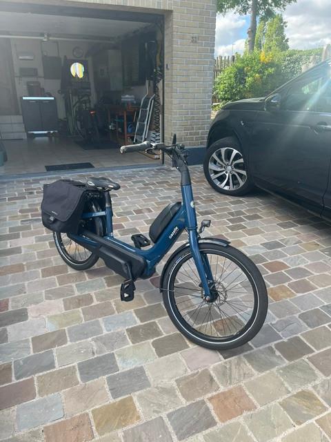 Gazelle easyflow C7 elektrische fiets, Ophalen, Zo goed als nieuw, 47 tot 51 cm, 50 km per accu of meer