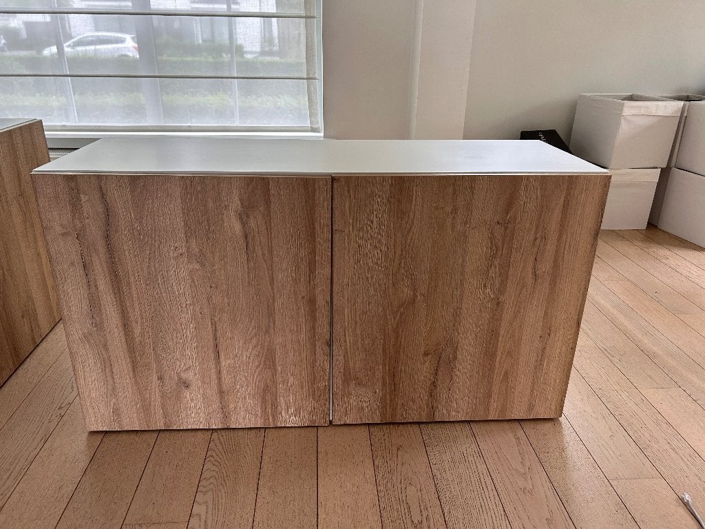 Tv meubel/dressoir, 25 à 50 cm, Avec porte(s), Comme neuf, 100 à 150 cm