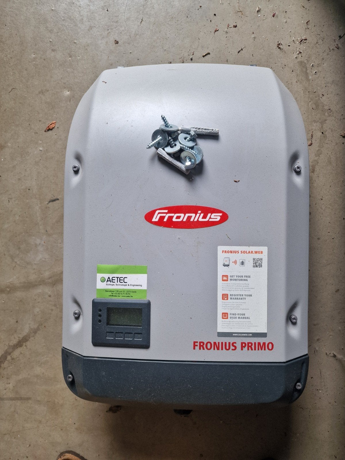 omvormer 4 kW, Bricolage & Construction, Enlèvement, Comme neuf