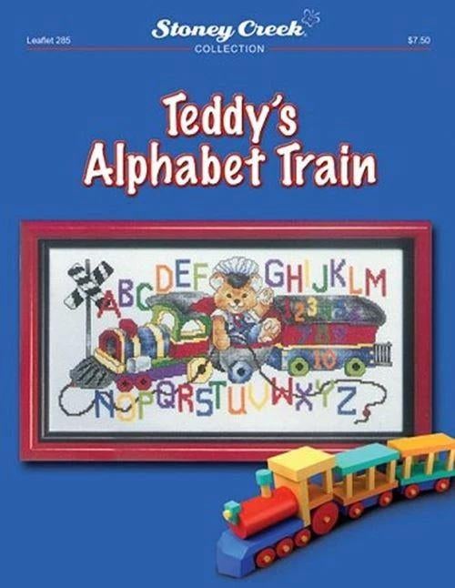 Stoney Creek - Le train alphabétique de Teddy, Enlèvement ou Envoi, Comme neuf, Broderies à la main, Patron