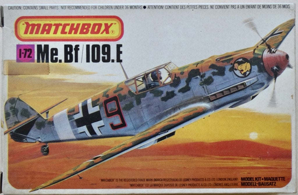 MATCHBOX 1:72 - Me. Bf/109.E, Neuf, Autres marques, Enlèvement ou Envoi, 1:72 à 1:144