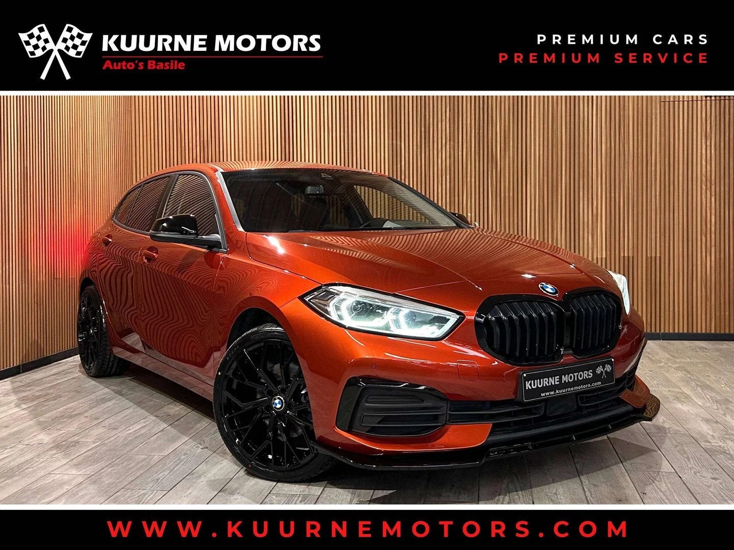 BMW 1 Serie 116 d Alu19"/Led/Leder/Gps/Pdc/Carplay *1j garan, Cuir, 1940 kg, Achat, Entreprise