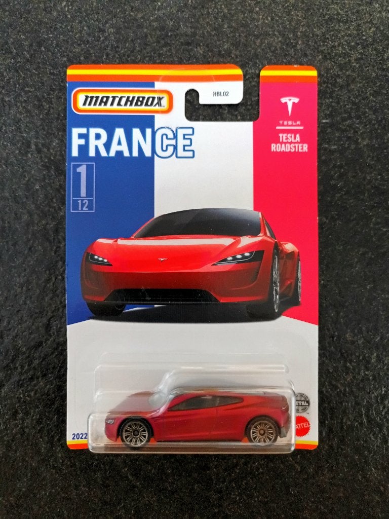 Matchbox - Tesla Roadster, Envoi, Neuf, Voiture
