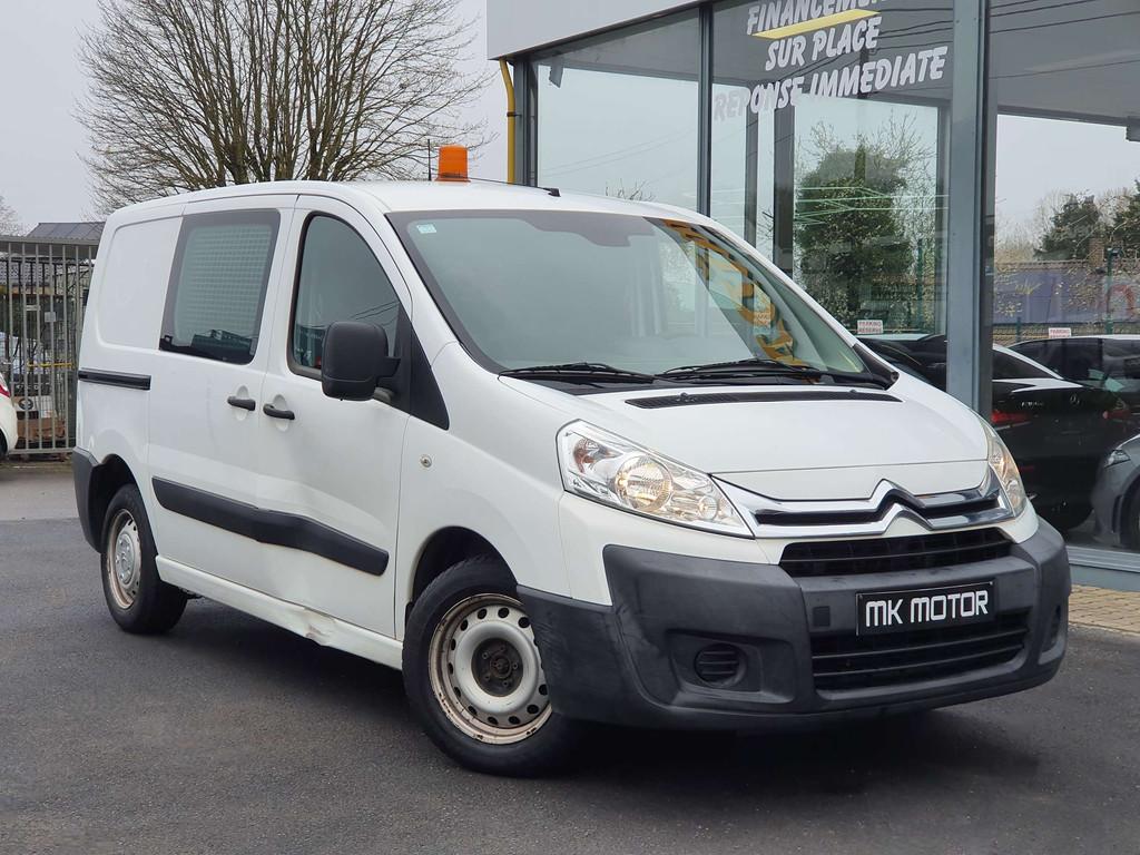 Citroën Jumpy 1.6 DIESEL 90CV - 1ER MAIN - CAPTEURS - C, Voorwielaandrijving, Euro 5, Gebruikt, Zwart