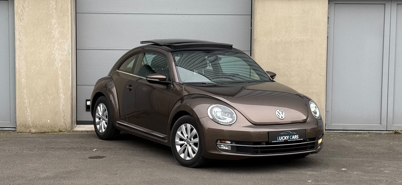 Prachtige volkswagen Beetle in goede staat + keuring, Bruin, Bedrijf, 3 deurs, Beetle (Kever)