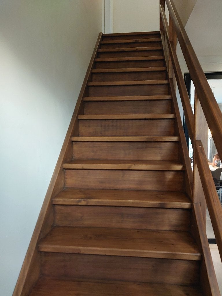 Houten trap te koop, Ophalen, Zo goed als nieuw, Trap, 2 tot 4 meter
