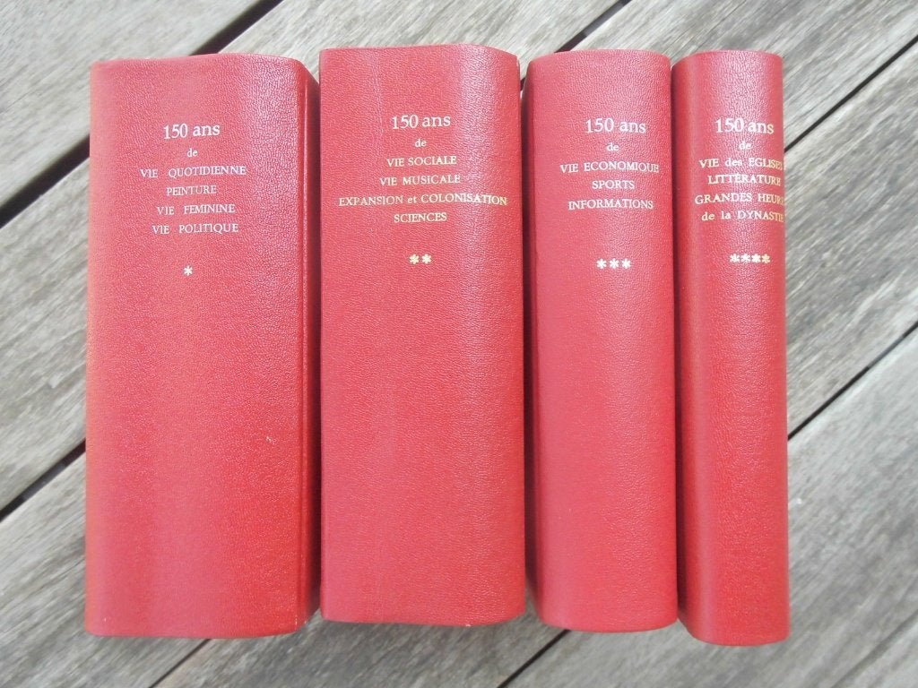 4 Tomes 150ans de VIe Quotidienne " PIERRE  STEPHANY", Livres, Enlèvement, 20e siècle ou après, Comme neuf