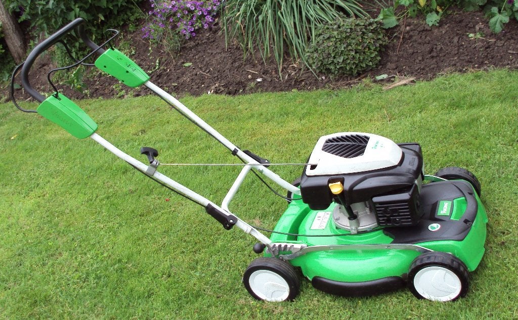 Viking mb 4.0 RT prof grasmaaier alles maaier =Stihl RM 4 RT, Ophalen, Cirkelmaaier, Viking / Stihl, Mulchfunctie
