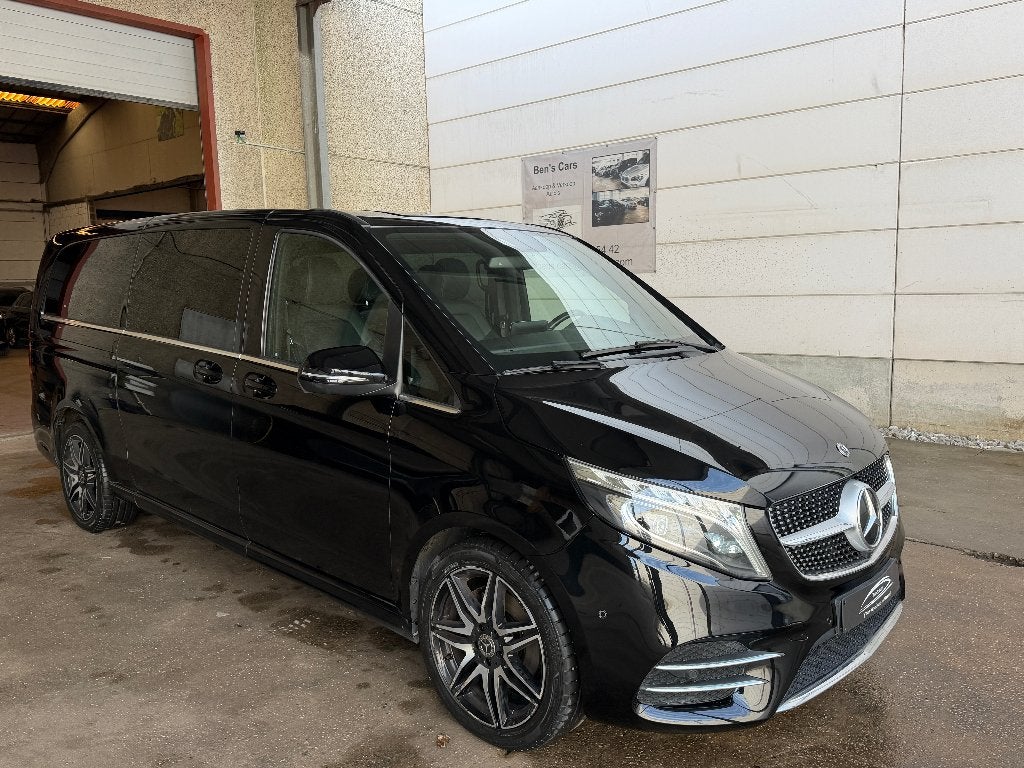 Mercedes-Benz V250 L3 - Extra Lang 8 Zit *FULL OPTION *, Autos, Cuir, 8 places, Euro 6, Entretenue par le concessionnaire