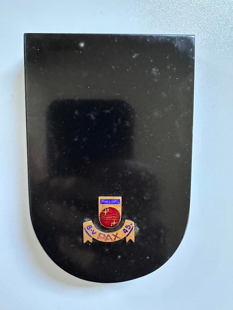 Philips VINTAGE marmeren klembord, Ophalen of Verzenden