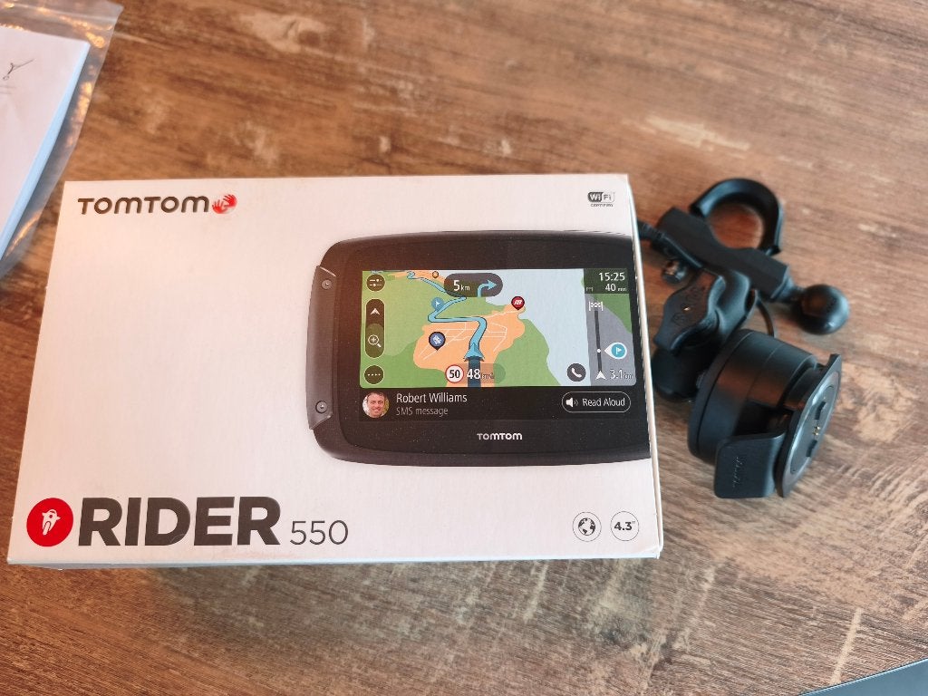 TomTom Rider 550, Ophalen of Verzenden, Zo goed als nieuw