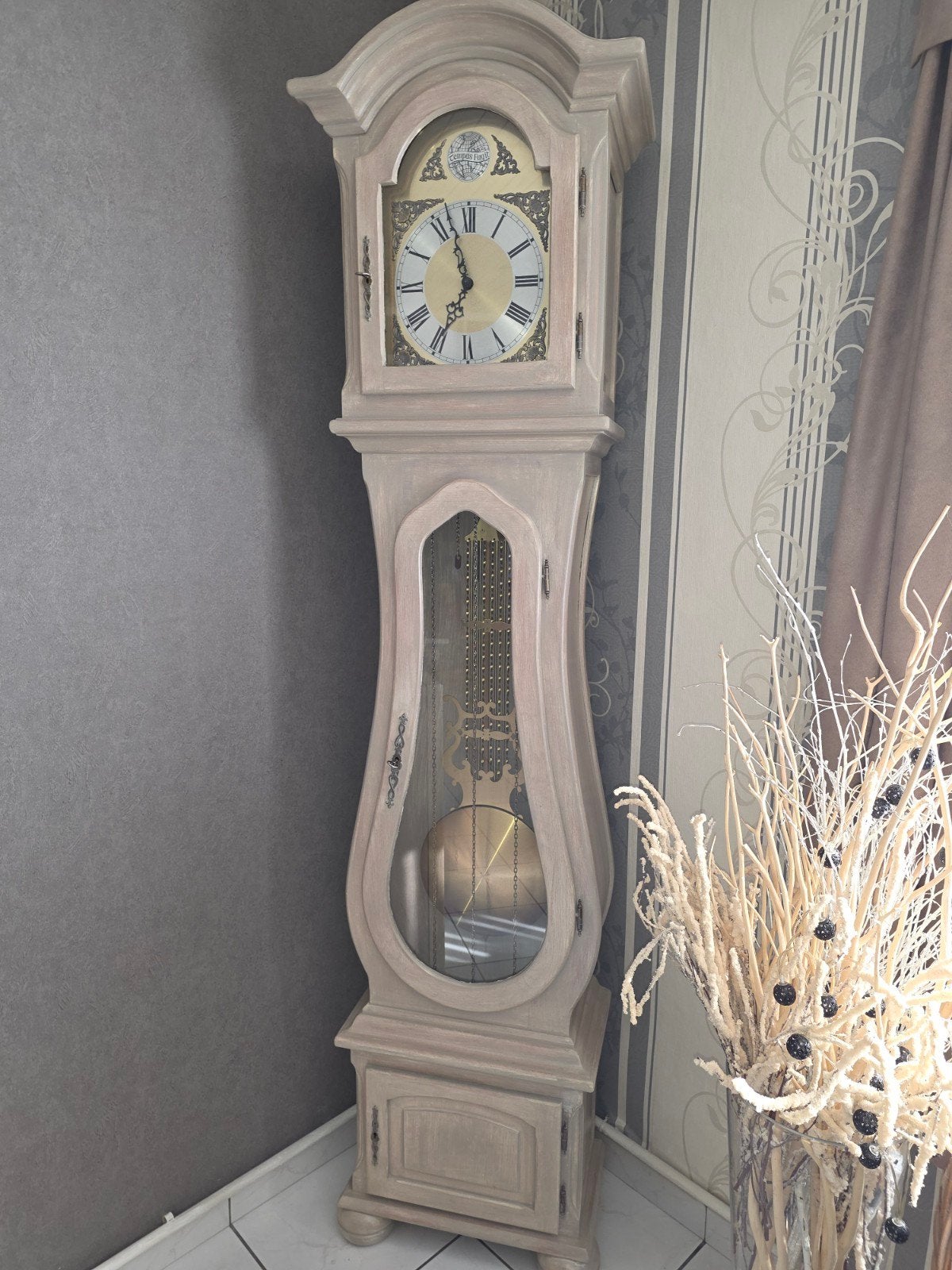 tempus fugit klok, Antiek en Kunst, Ophalen