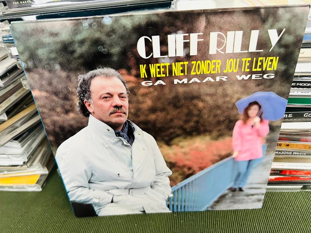 Cliff Rilly : Ik Weet Niet Zonder Jou Te Leven 1991, Cd's en Dvd's, Ophalen of Verzenden, Zo goed als nieuw