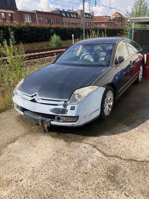 Citroen C6 voor opmaak of onderdelen, Autos : Divers, Voitures accidentées, Argent ou Gris, Citroën, Boîte manuelle, Enlèvement