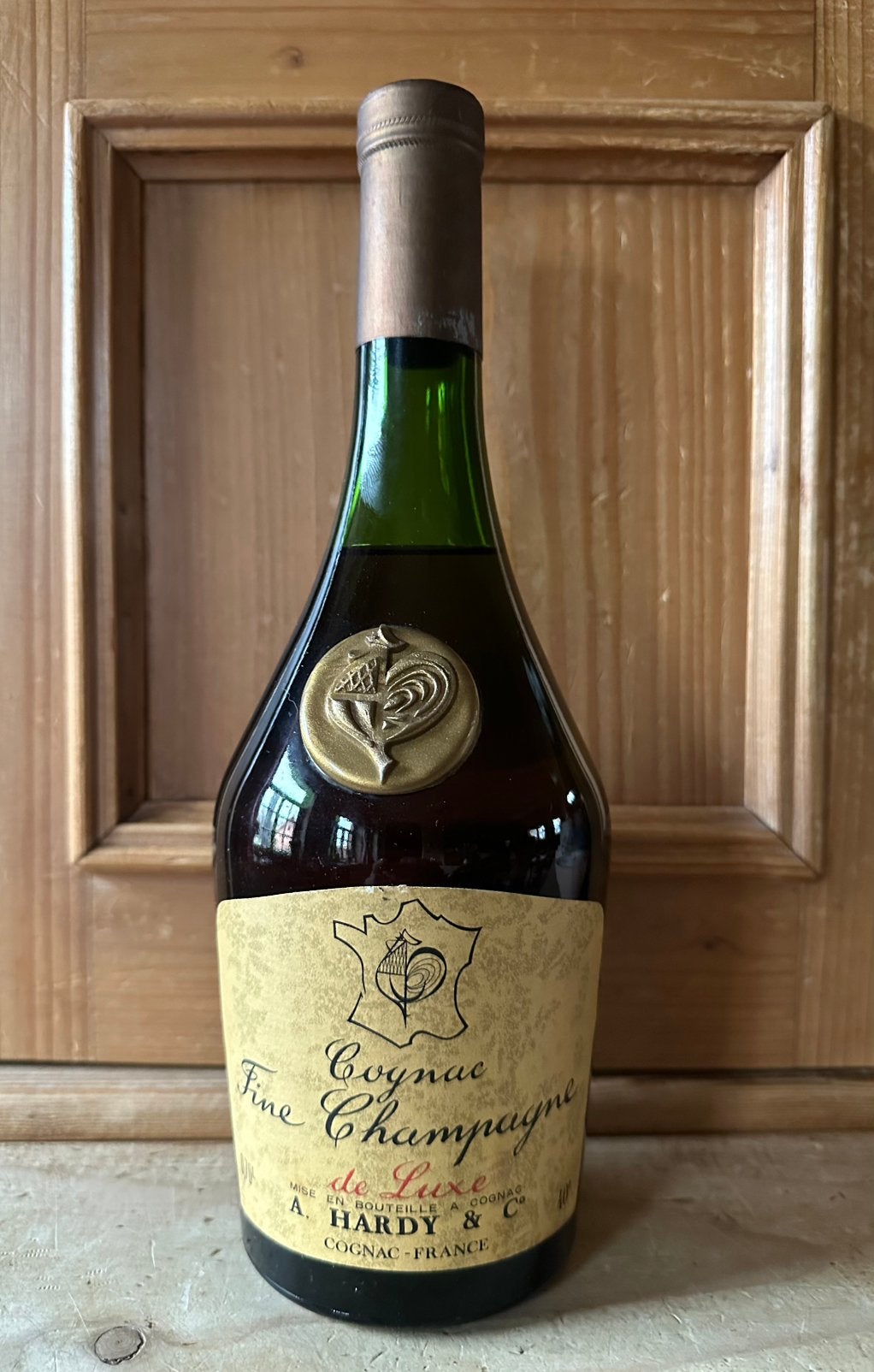 Cognac fine champagne de luxe, Verzamelen, Wijnen, Ophalen of Verzenden, Zo goed als nieuw, Frankrijk, Champagne