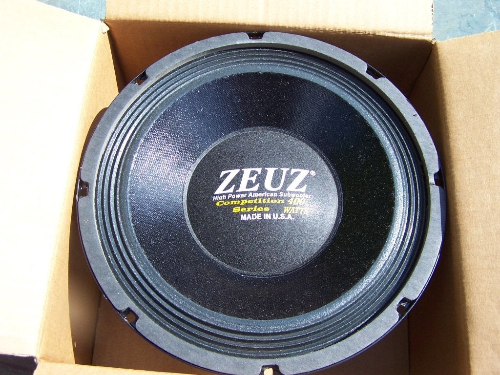 Haut-parleur 25cm NEUF, TV, Hi-fi & Vidéo, Enceintes, Neuf, Autres types, 150 watts ou plus, Enlèvement ou Envoi