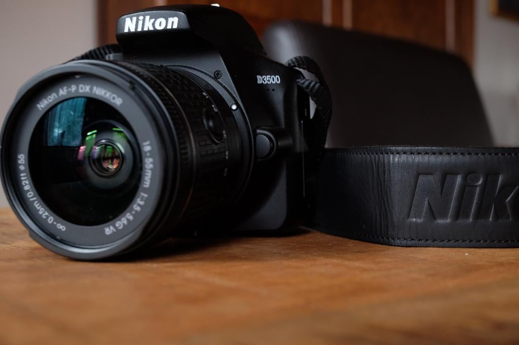 Nikon D3500, Audio, Tv en Foto, Ophalen, Spiegelreflex, Zo goed als nieuw, Nikon