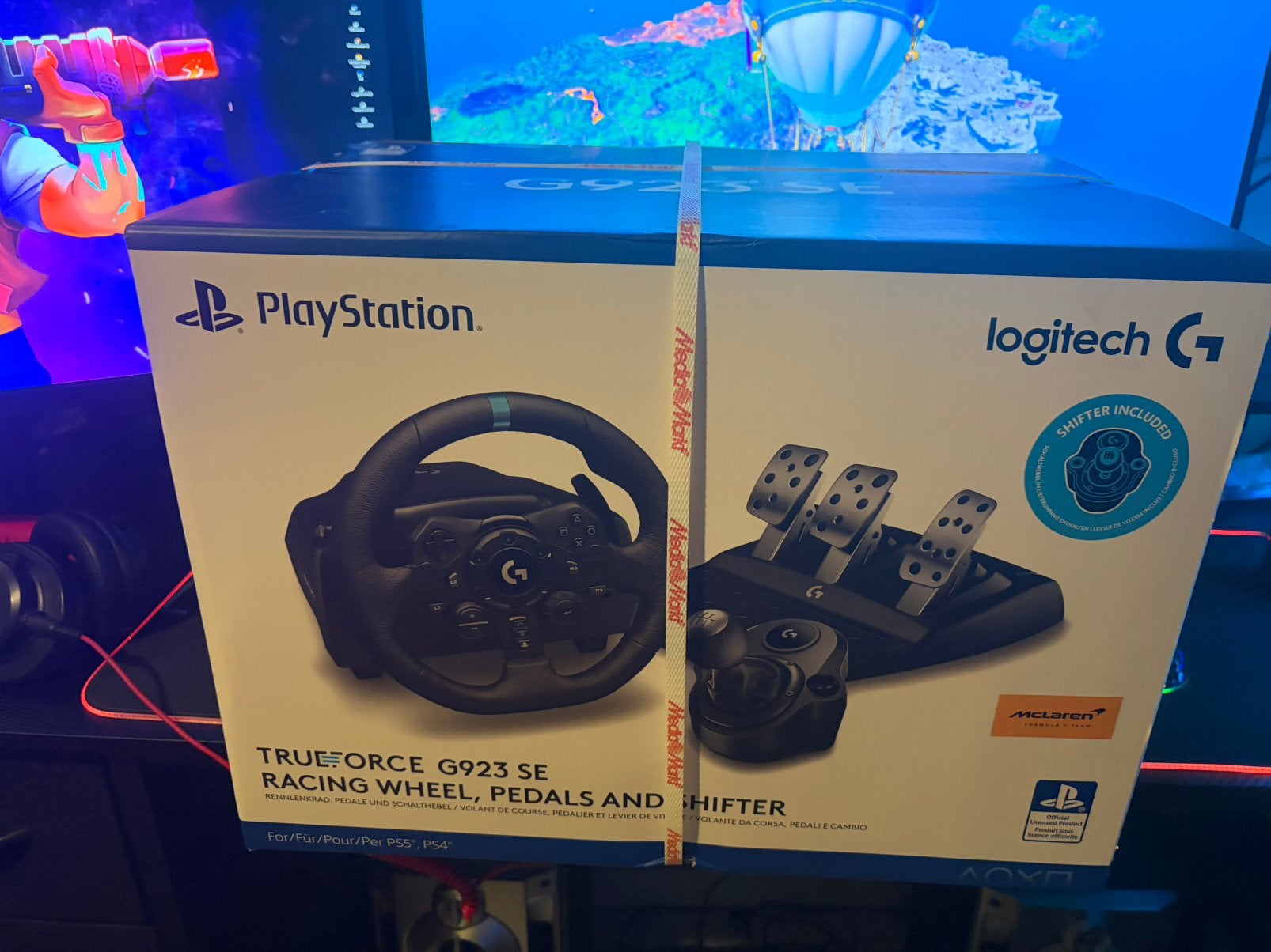 Volant logitech g923 complet neuf  jamais  déballer, Autos : Divers, Haut-parleurs voiture, Enlèvement, Comme neuf