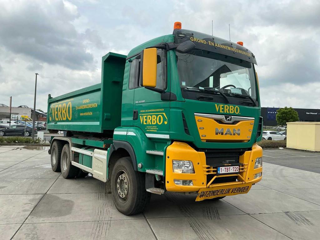 HOMME TGS 33.500 Camion avec châssis à conteneurs, Autos, Achat, Entreprise, Autres carburants, MAN