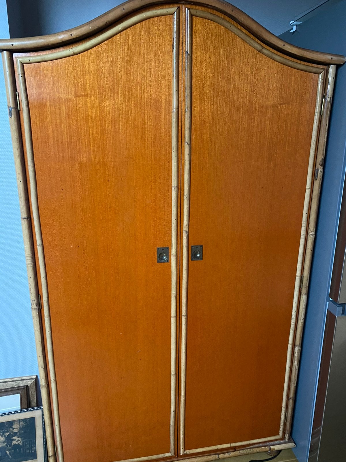 Mooie vintage rotan slaapkamer, Huis en Inrichting, Ophalen, Gebruikt