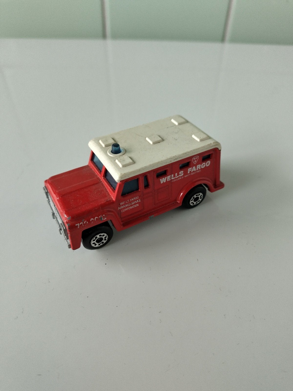 Vintage Matchbox Armored Truck AFHALING LEES BESCHRIJVING, Ophalen, Gebruikt, Auto, Matchbox