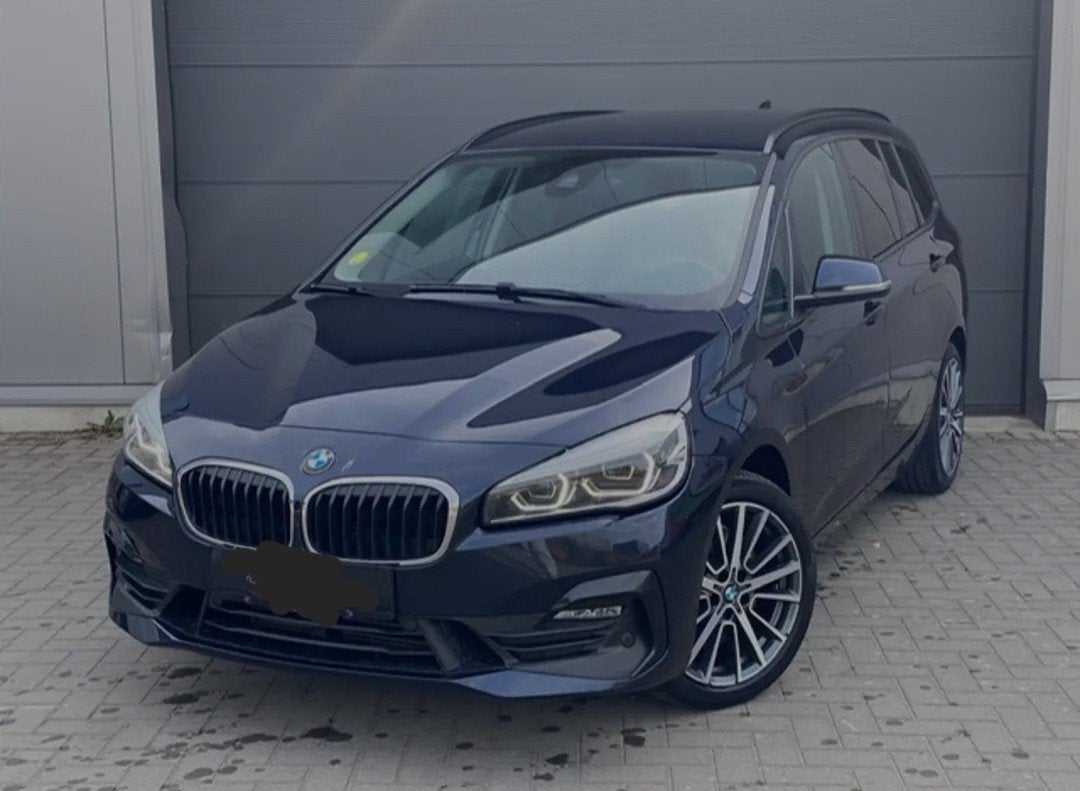 Bmw 220d grandtourer  7 zitplaatsen, Auto's, BMW, Automaat, Blauw, 7 zetels, Diesel
