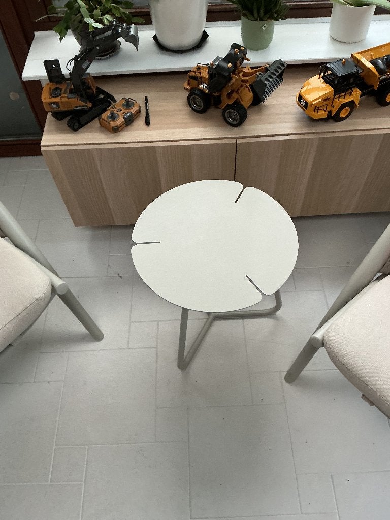 Tuinset, Tuin en Terras, Bijzettafel, Aluminium, Zo goed als nieuw, Tuinset