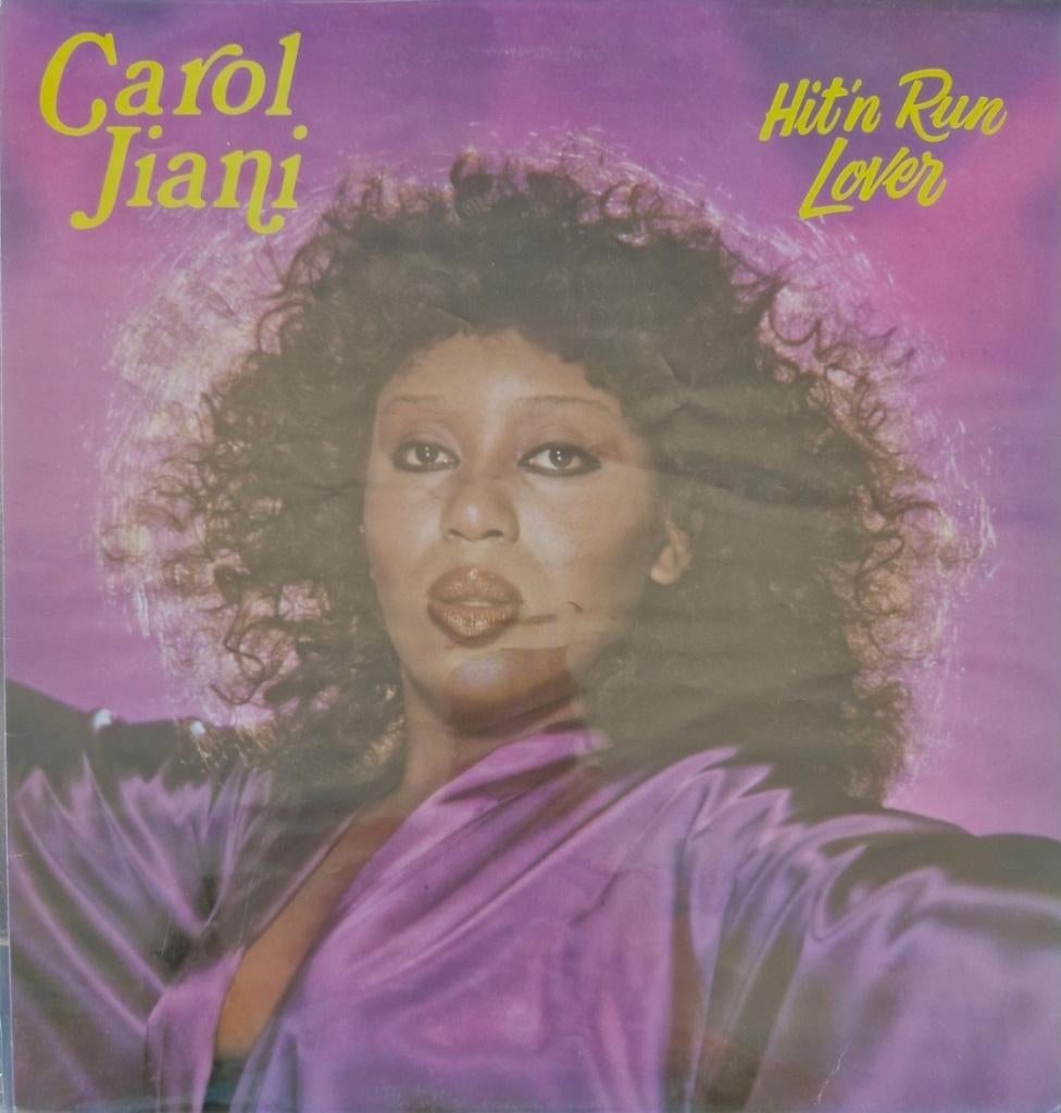LP Carol Jiani ‎– "Hit 'N Run Lover", Ophalen of Verzenden, Zo goed als nieuw, 12 inch
