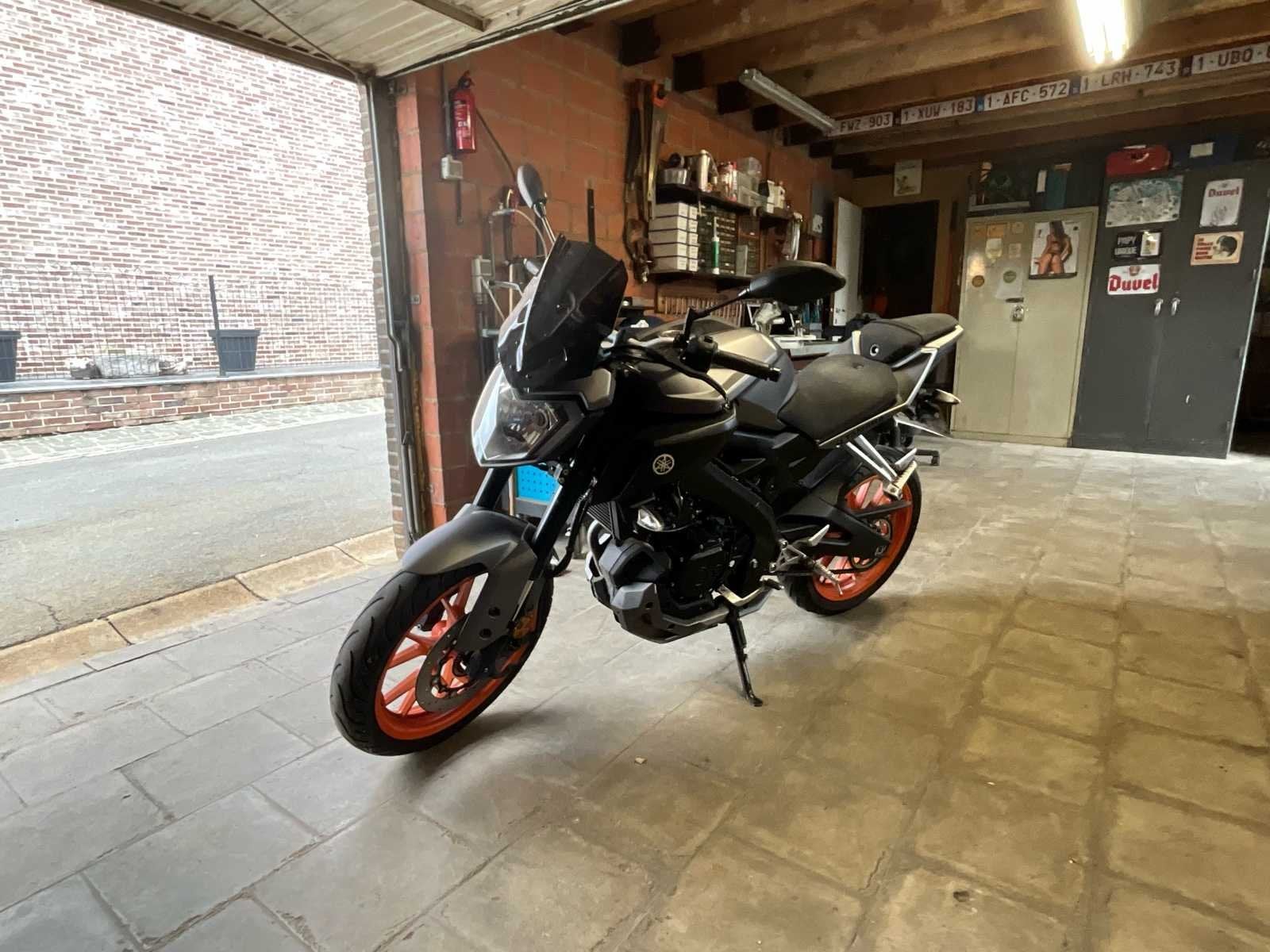 Yamaha MT-125 RE29 Motorfiets, Motoren, Bedrijf, Gebruikt, Overig