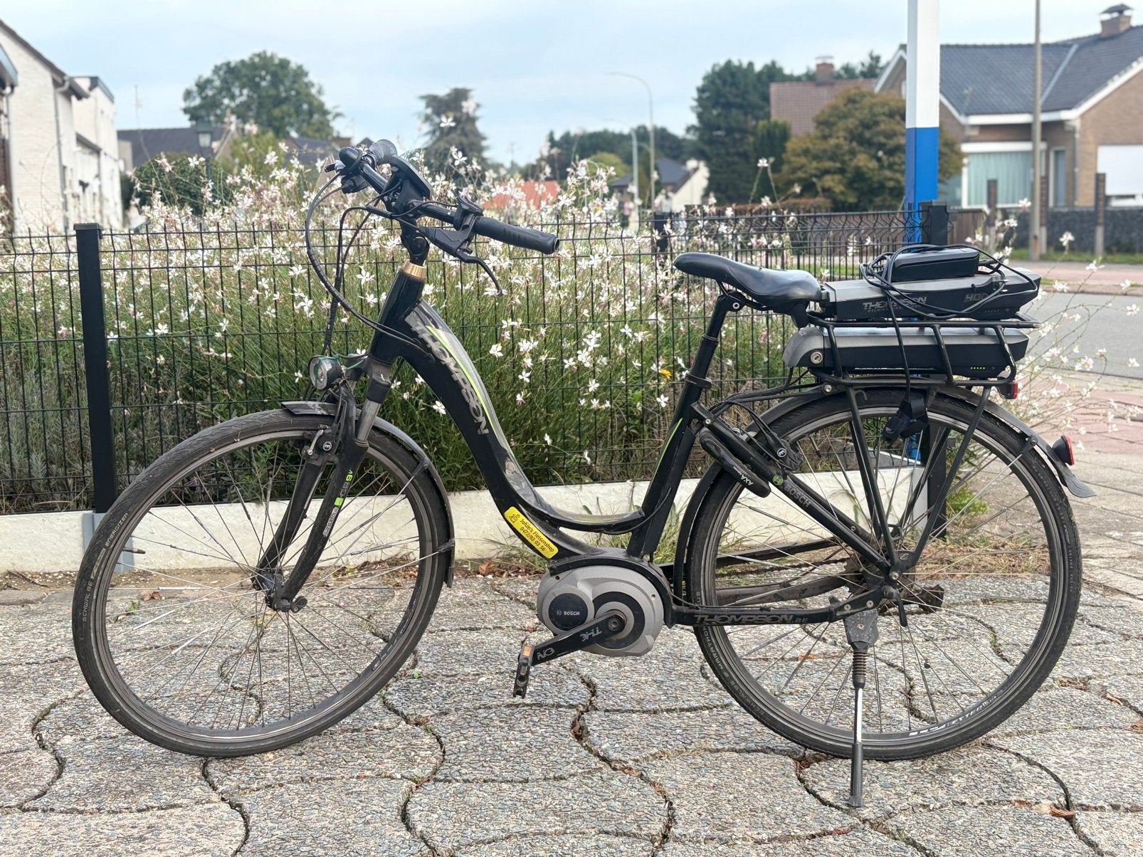 Elektrische fiets Bosch 2 batterijen Middenmotor, Fietsen en Brommers, Ophalen, Zo goed als nieuw
