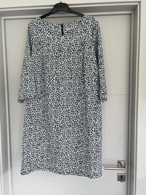 Jurk maat 44, Kleding | Dames, Jurken, Blauw, Maat 42/44 (L), Ophalen of Verzenden, Zo goed als nieuw
