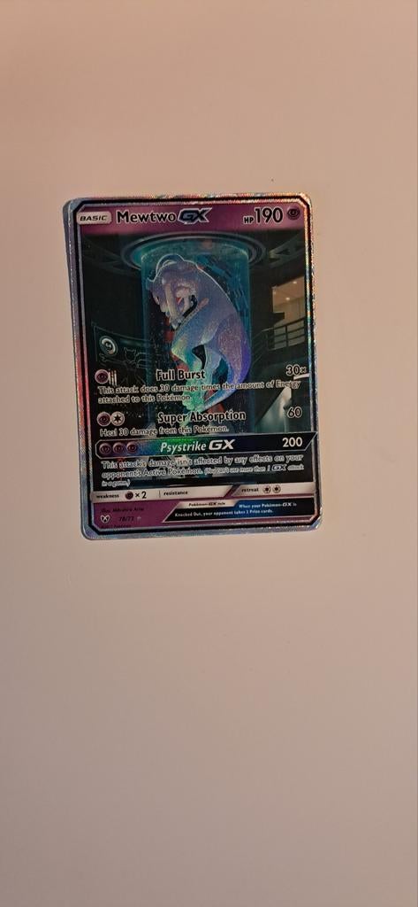 Pokemon mewtwo gx Shining legends (BESCHADIGD), Enlèvement