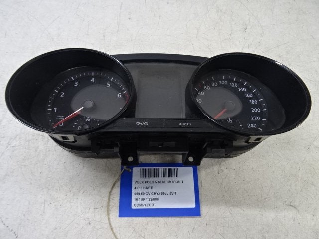 KM TELLER Volkswagen Polo V (6R) (6C0920740B), Gebruikt, Volkswagen