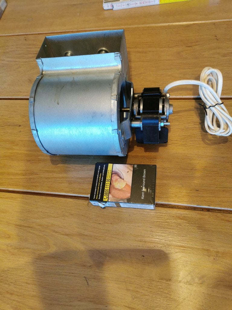centrifugaal ventilator, Ophalen, Ventilator