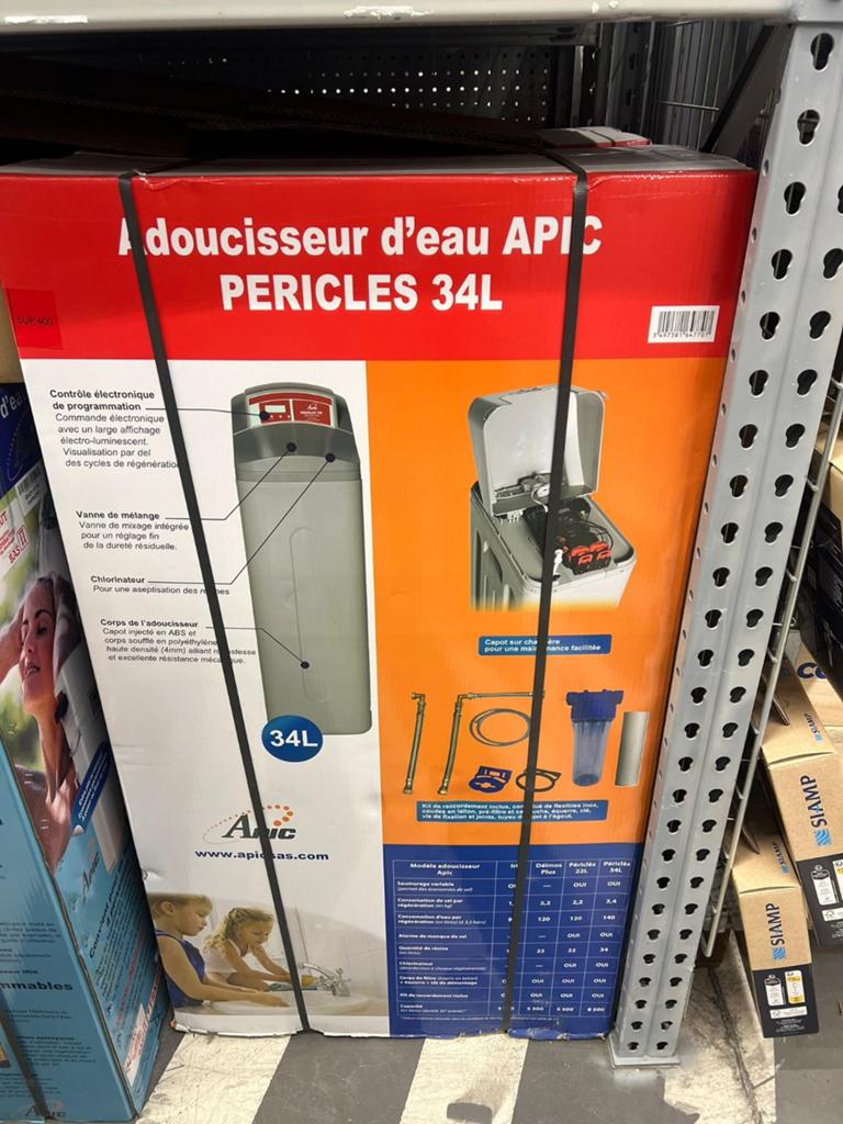 APIC Pericles 34L waterontharder NIEUW — 8 personen, Ophalen