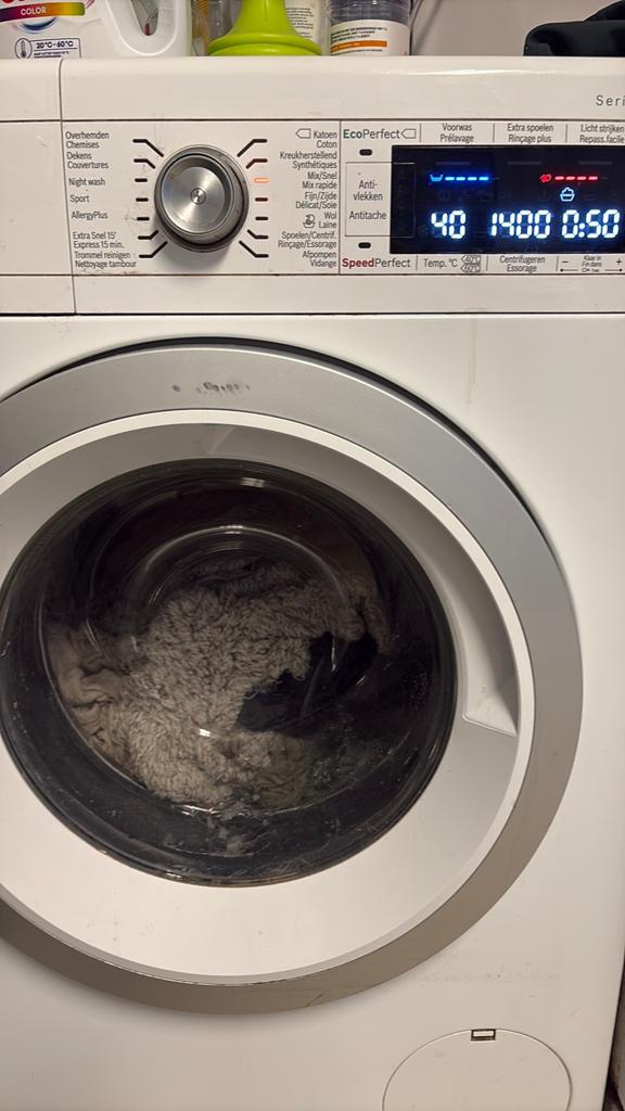 Bosch wasmachine, Ophalen, Zo goed als nieuw