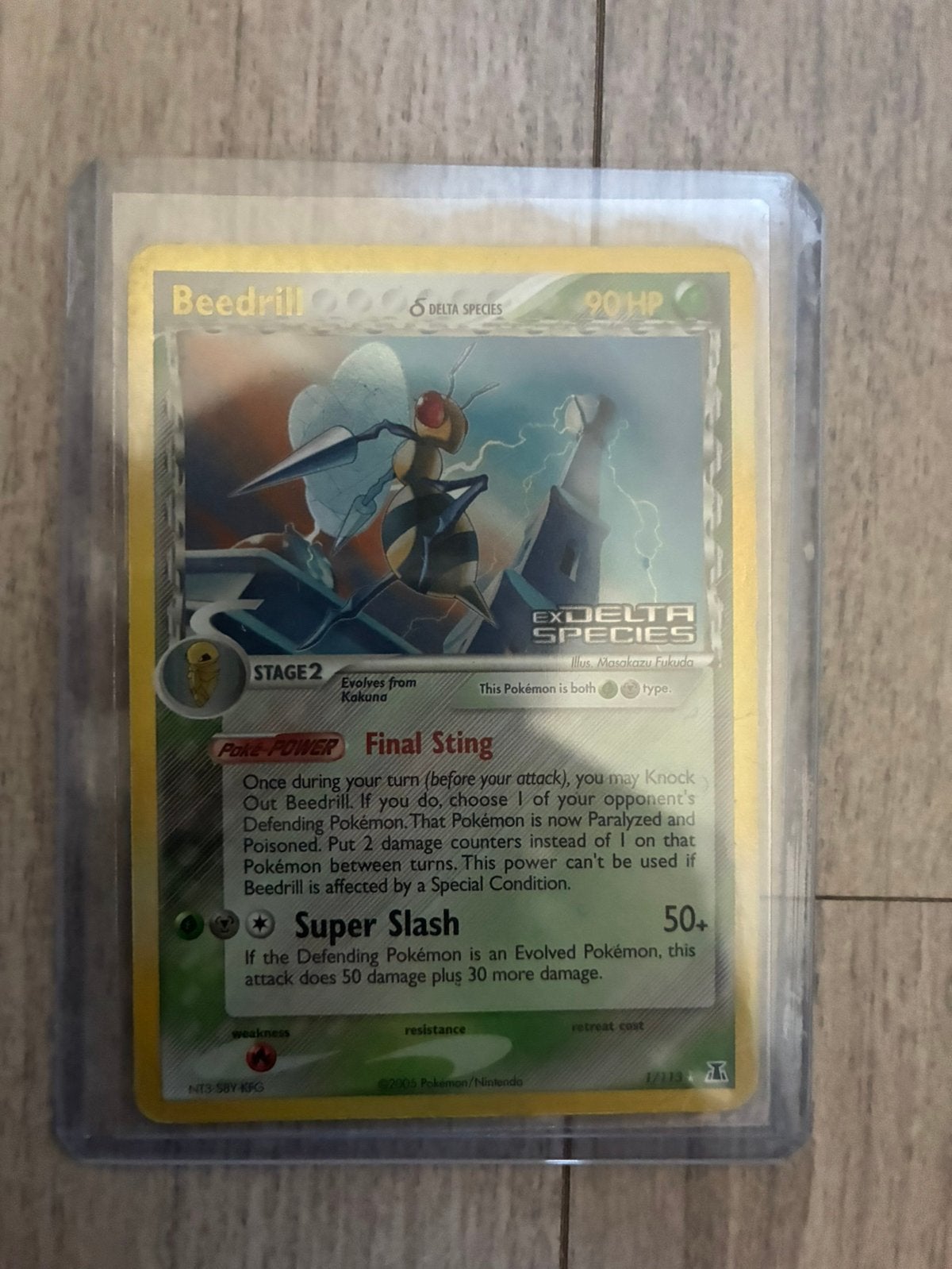 Beedrill Delta species, Ophalen of Verzenden, Zo goed als nieuw