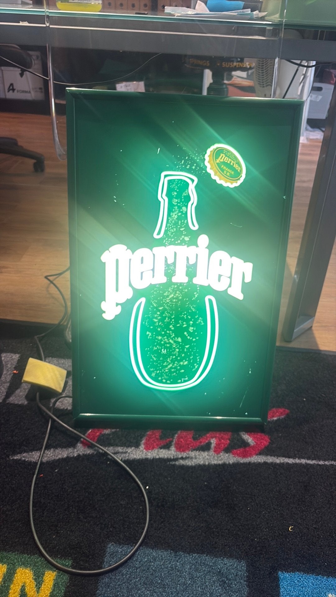 Enseigne perrier, Enlèvement, Comme neuf