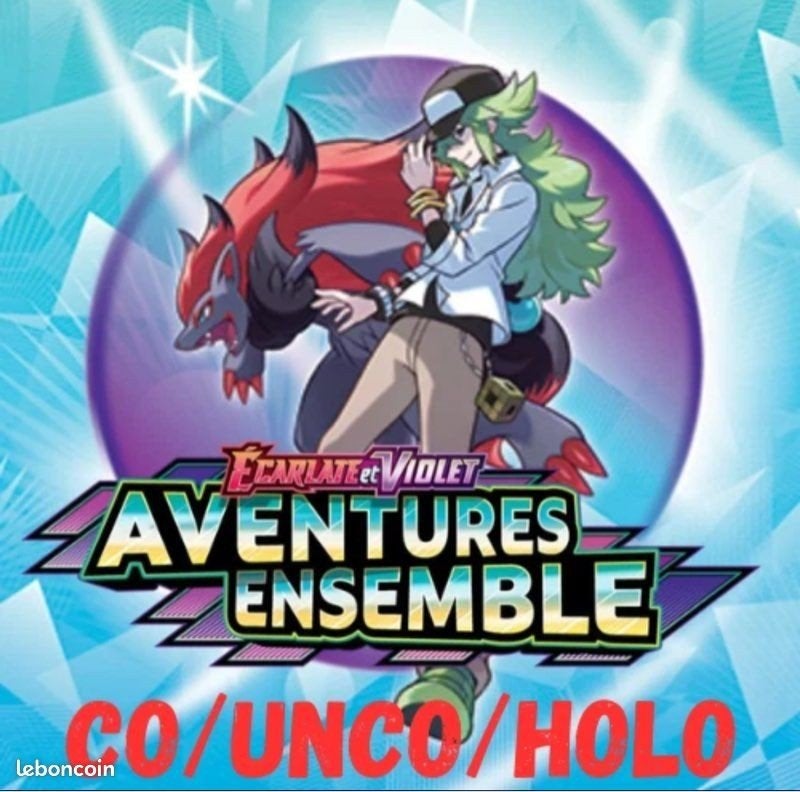 Master ou Full Set Aventures ensemble EV9, Ophalen of Verzenden, Nieuw, Meerdere kaarten, Foil