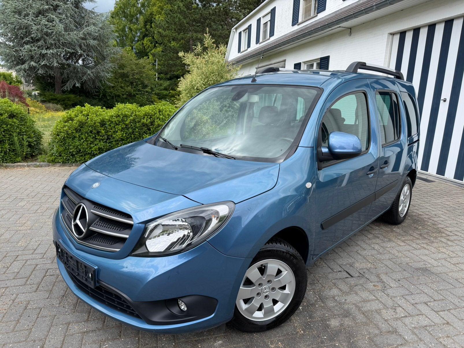 Mercedes Citan Tourer - Automaat - Gekeurd - Nieuwstaat!, Auto's, 4 deurs, Monovolume, 4 cilinders, Blauw