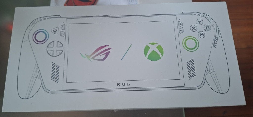 ROG Xbox ally met oplader en exstra screenprotectors, Games en Spelcomputers, Ophalen of Verzenden, Zo goed als nieuw