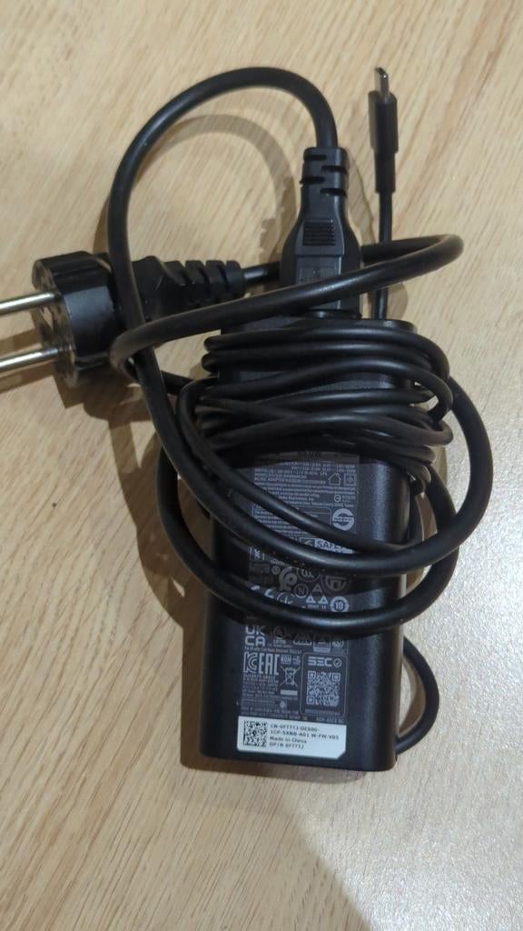 Chargeur Dell 65W USB-C (Original) noir - État presque  Neuf, Informatique & Logiciels
