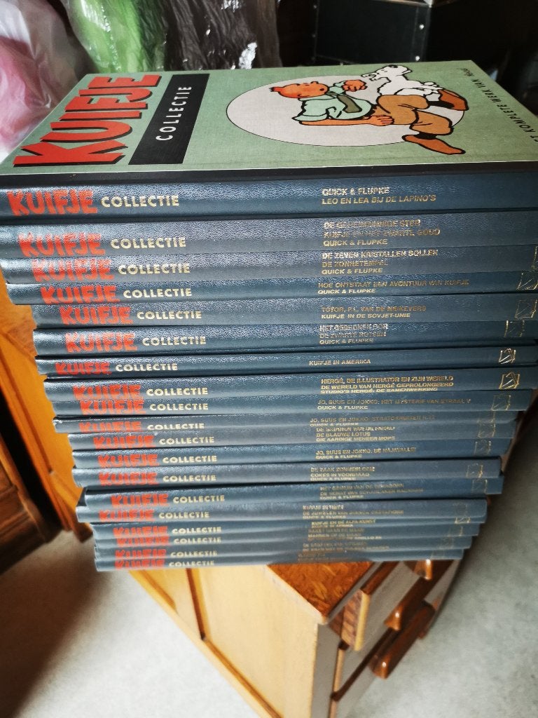 Volledige reeks van Kuifje, Boeken, Ophalen, Complete serie of reeks, Zo goed als nieuw, Hergé
