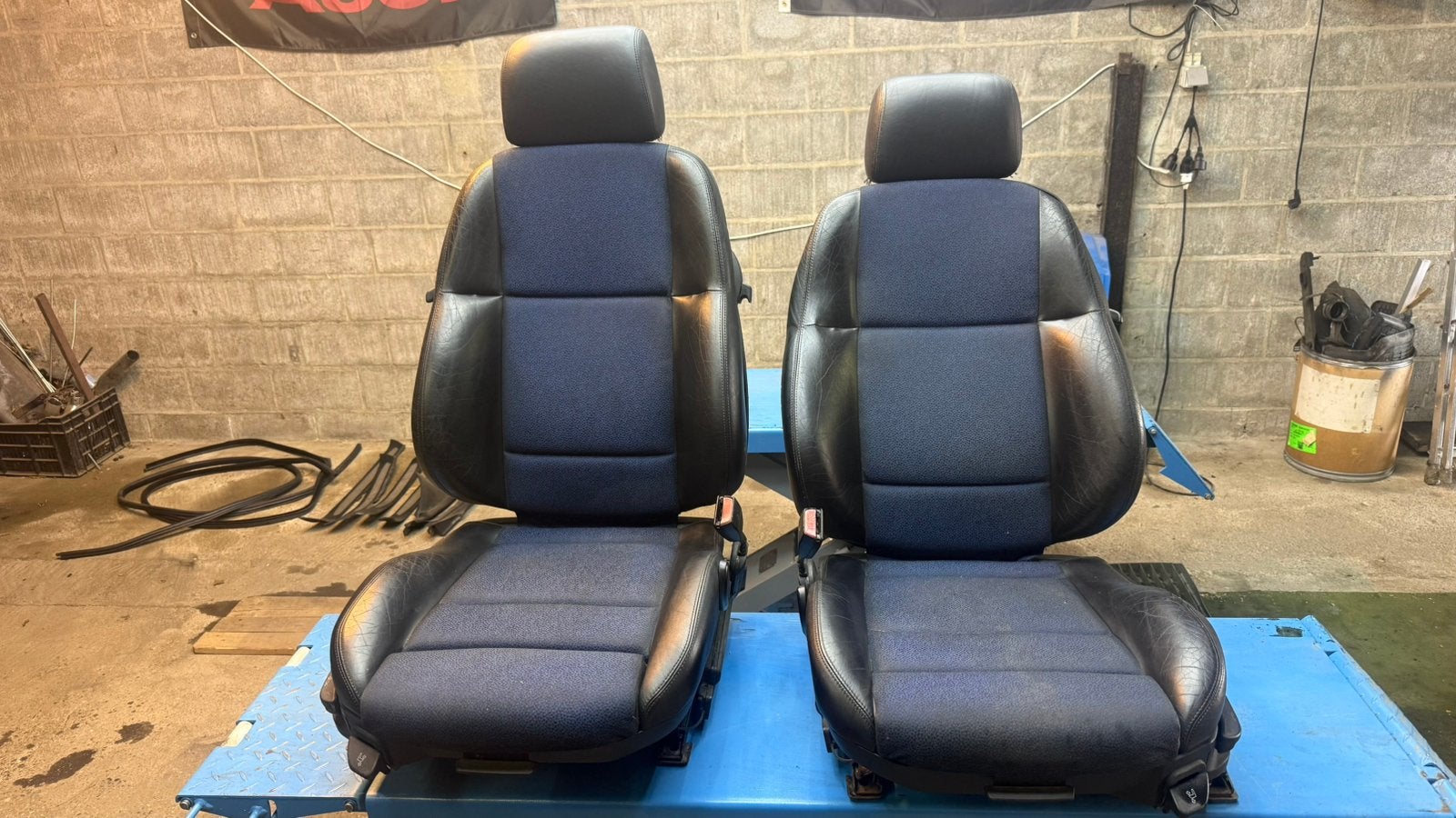 Bmw e36 coupe / cabrio sportstoelen, Auto-onderdelen, Interieur en Bekleding, Ophalen, BMW