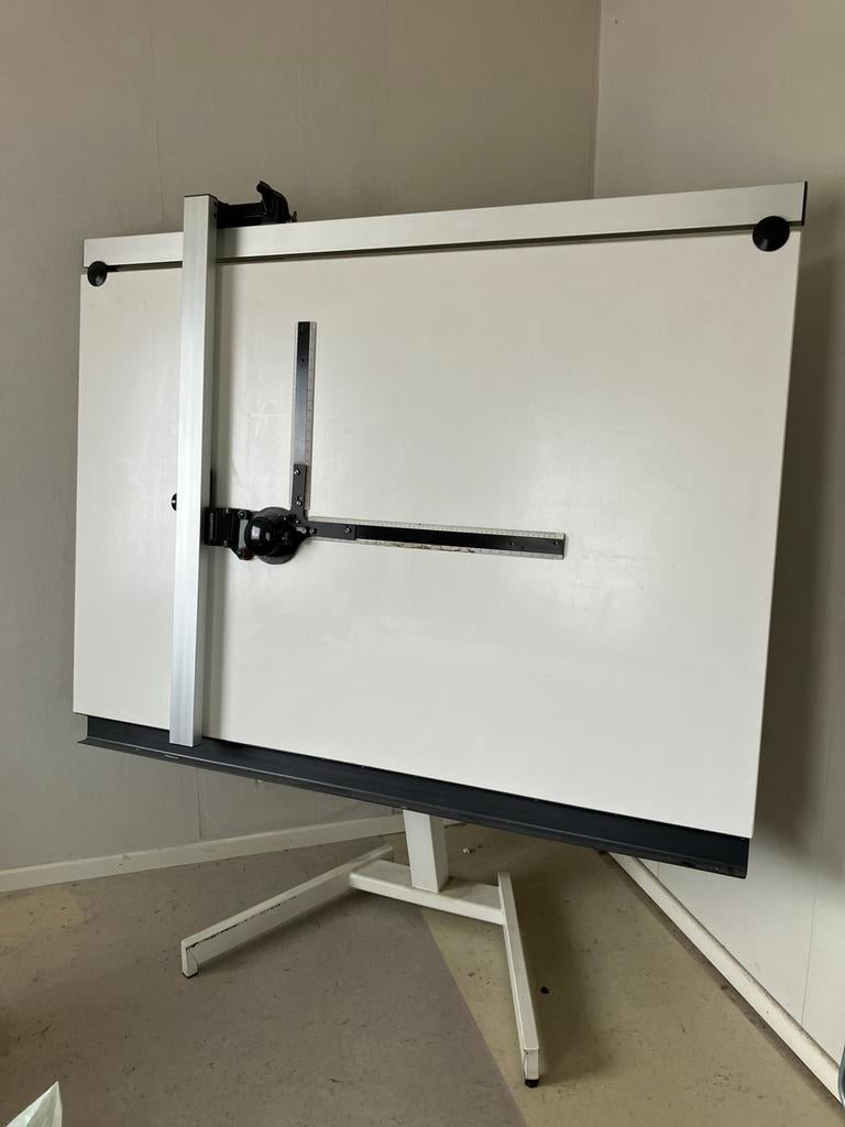 Tekentafel 150x100cm, Ophalen, Gebruikt, 130 tot 150 cm