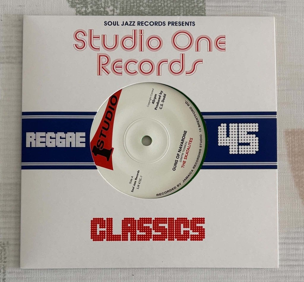The Skatalites - Guns Of Navarone / Marcus Garvey  (SV), Cd's en Dvd's, Colored vinyl, Pop, 7 inch, Ophalen of Verzenden