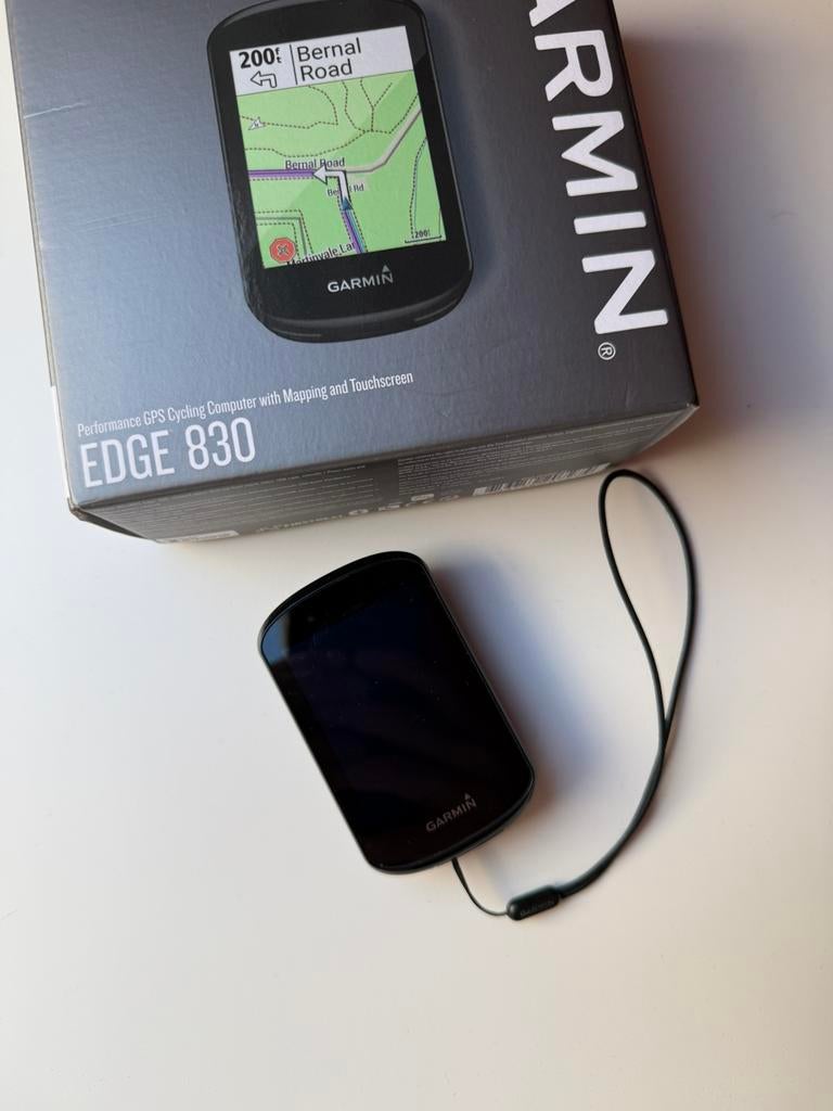 Garmin edge 830, Fietsen en Brommers, Verzenden, Gebruikt