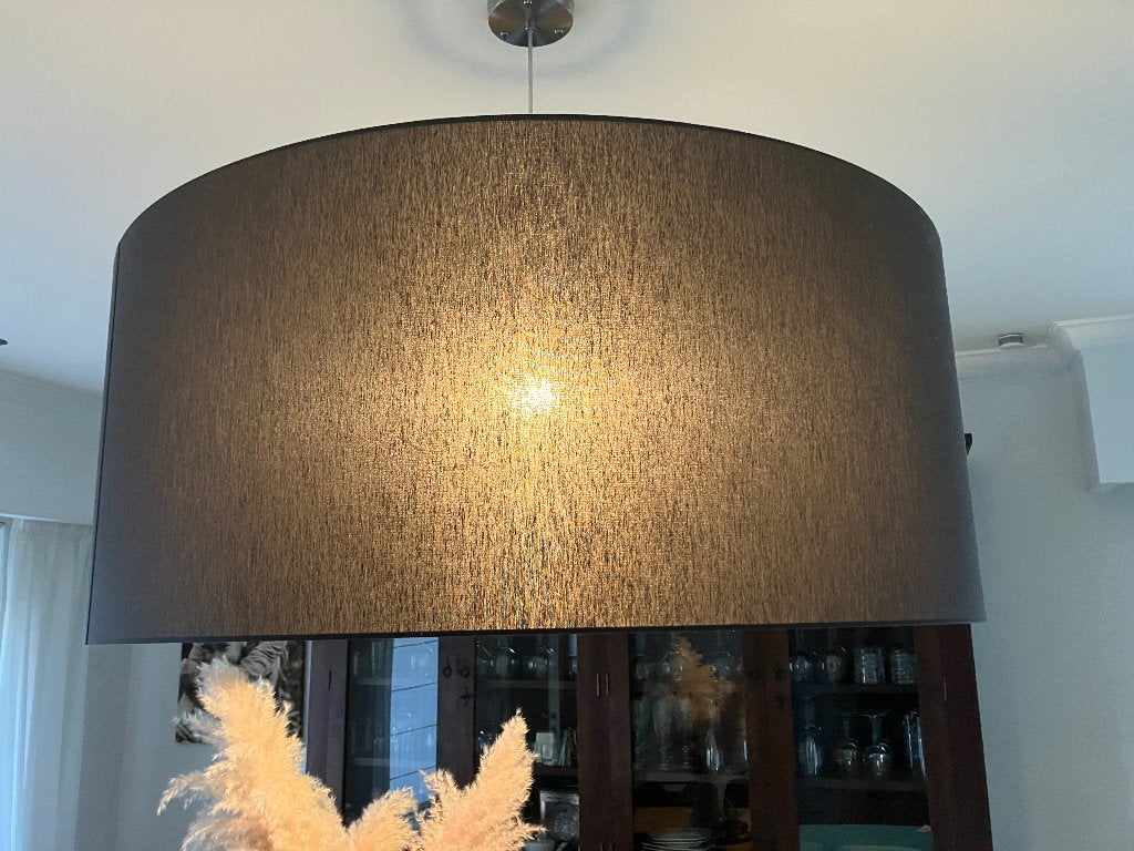Hangluchters taupe, Ophalen, Zo goed als nieuw, Kunststof