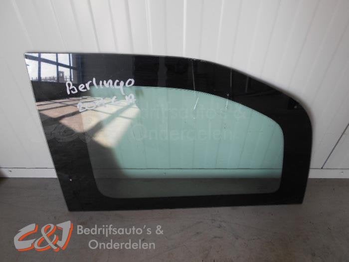 Portierruit 4Deurs links-achter van een Citroen Berlingo, Gebruikt, -, Ophalen of Verzenden, -
