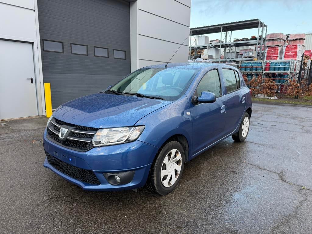 Dacia sandero 1.5 diesel 55 Kw,Bj 2015,Euro 5, Auto's, Voorwielaandrijving, Euro 5, Blauw, Sandero